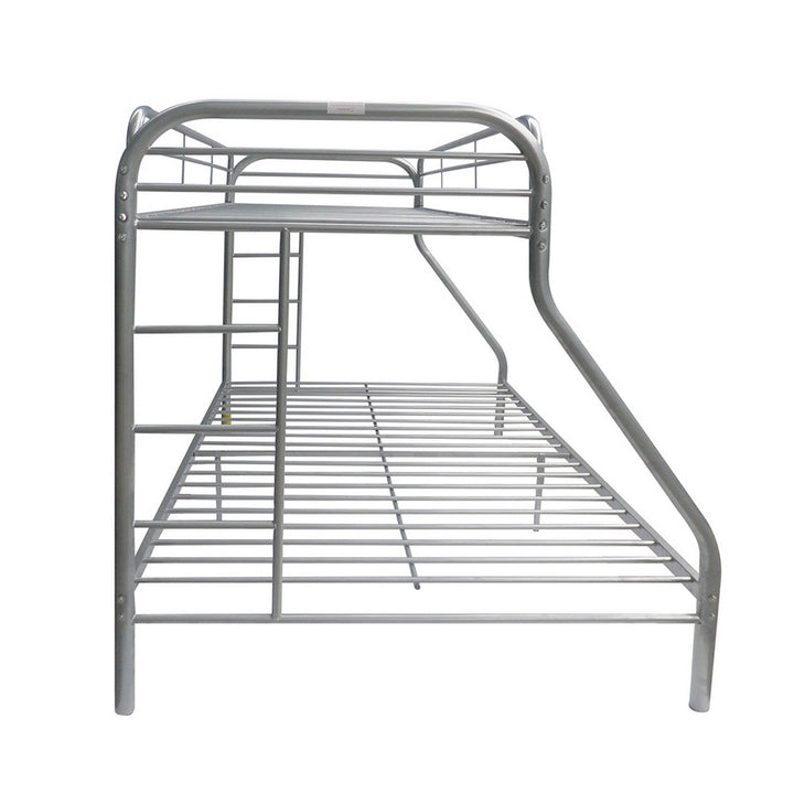 Tritan - Twin / Full Bunk Bed - Silver