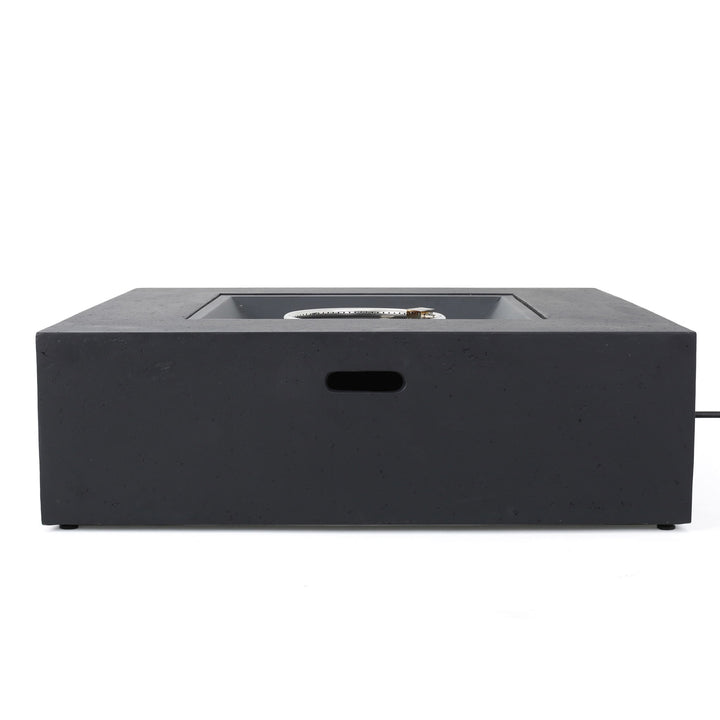 Modern 50, 000 Btu Square Fire Table With Propane Tank
