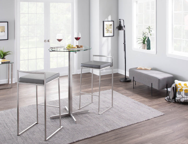 Fuji - Contemporary And Elegant Design Stackable Barstool