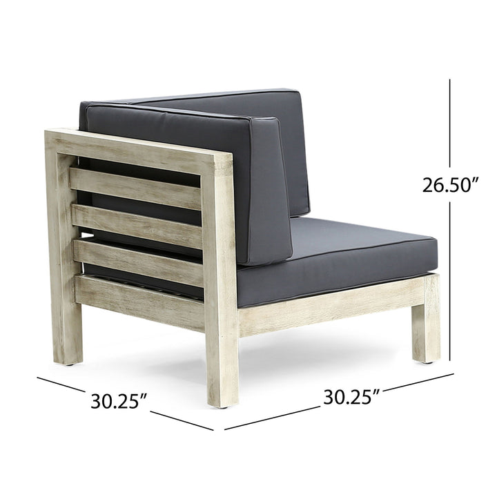 Oana - 2 Piece Love Seat Set - Gray