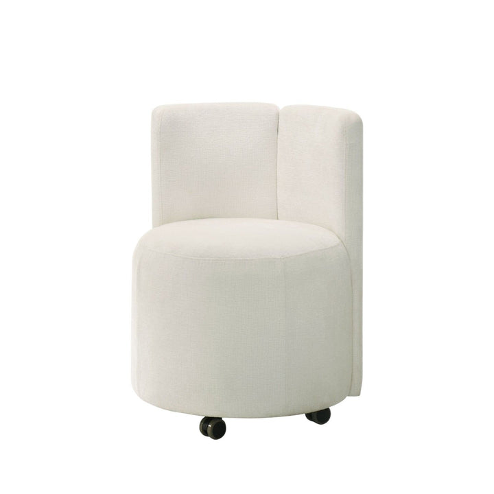 Side Chair With Swivel (Set of 2) - White