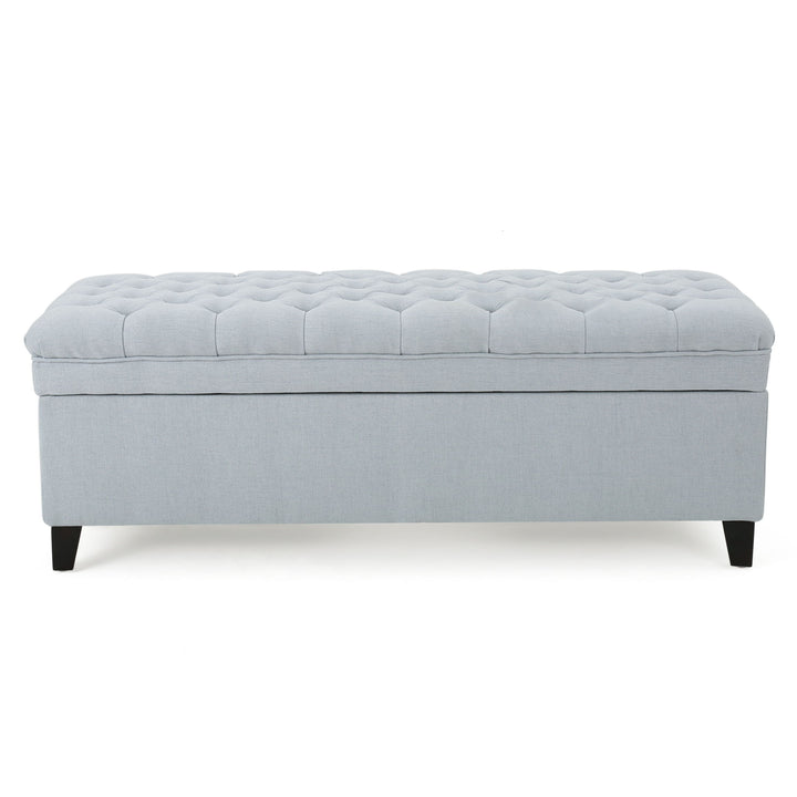 Juliana - Storage Ottoman With Birch Legs
