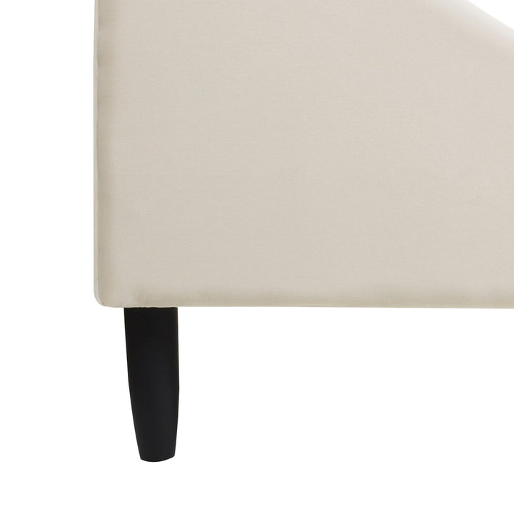 Aspen - Vertical Tufted Modern Headboard Platform Bed Set