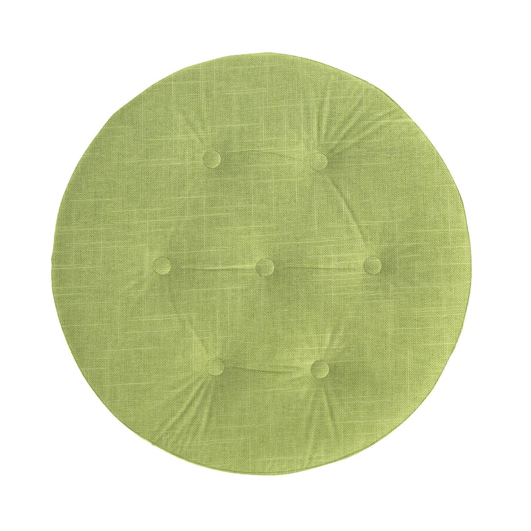 Yolanda - Round Upholstered Accent Ottoman