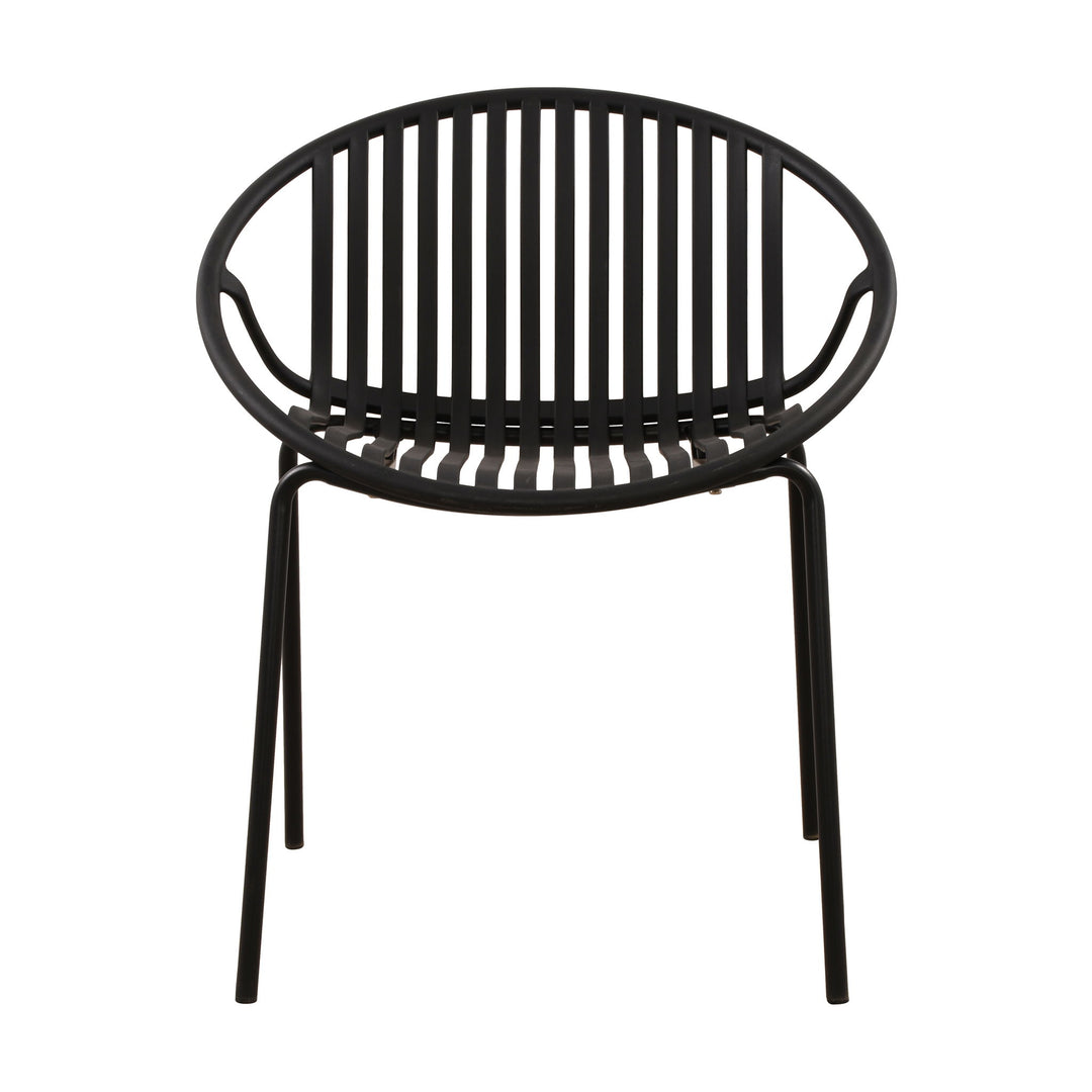 7 Piece Dining Set With Stackable Chairs