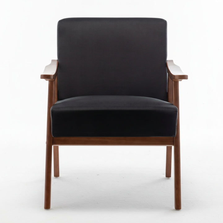 Accent Chair, Classic Mid Century Modern For Extra Seating