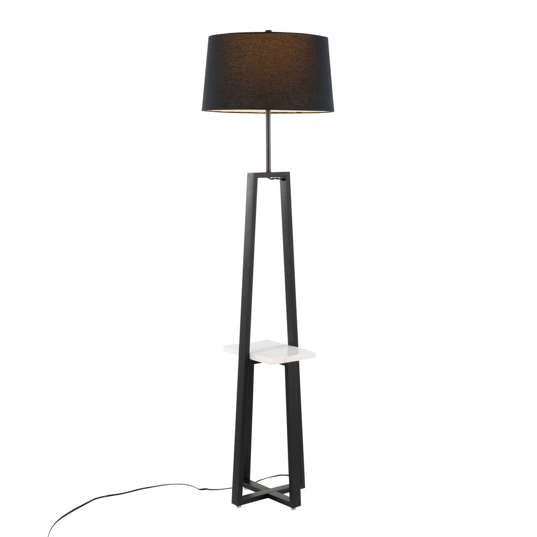 Cosmo - Shelf Contemporary / Glam Floor Lamp