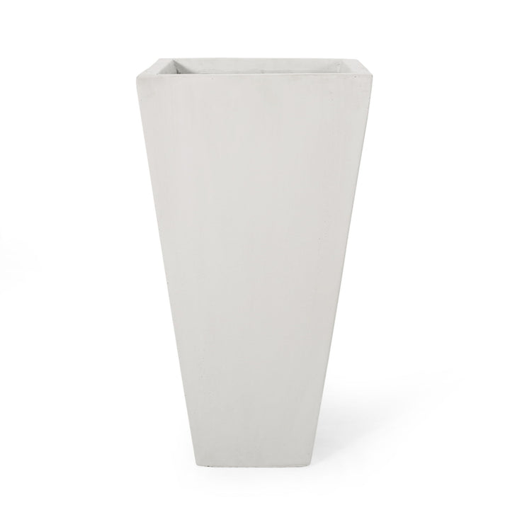Outdoor Modern Cast Stone Planter