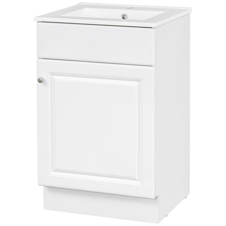 Bathroom Vanity With Sink, Cabinet With Adjustable Shelf