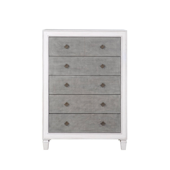 Katia - Weathered Chest - White