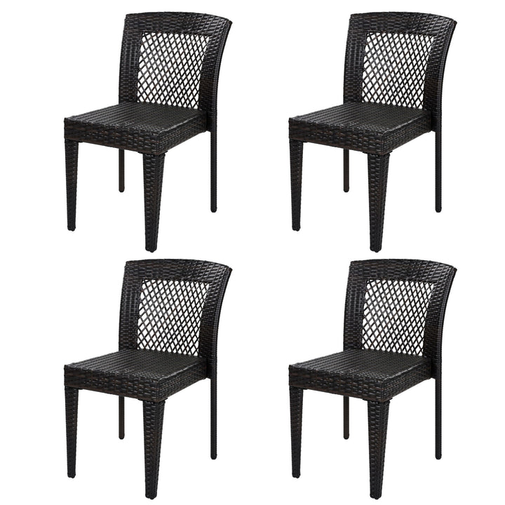 Outdoor Dining Stackable Chairs