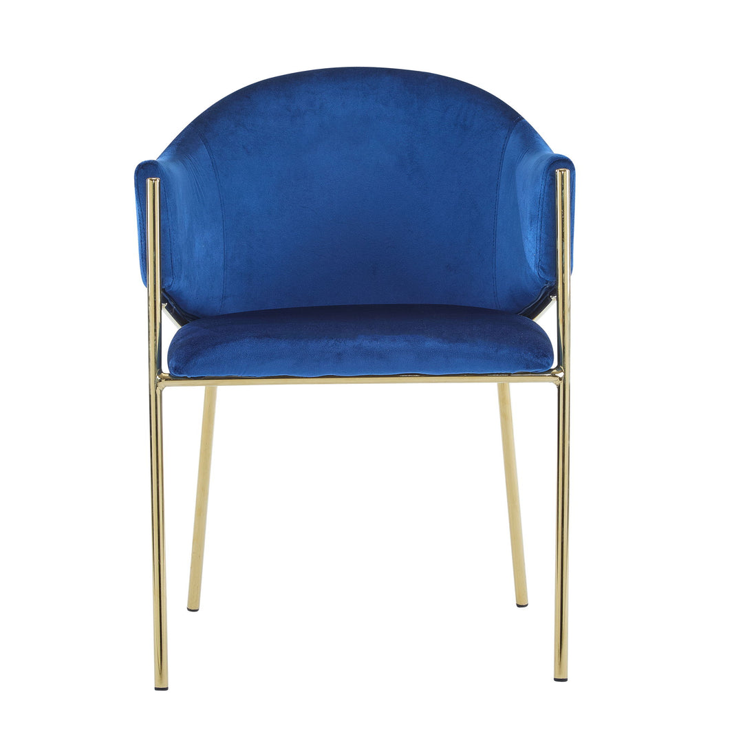 Modern Upholstered Dining Chair With Frame And