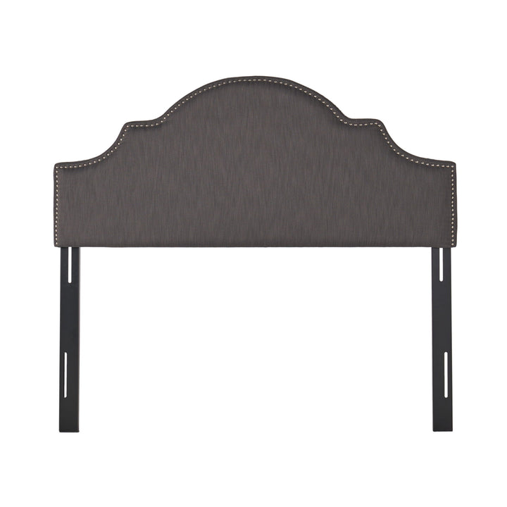 Lenne - Fabric Queen / Full Headboard - Gray