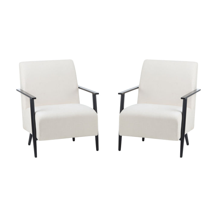 Modern Lounge Chair With Upholstery