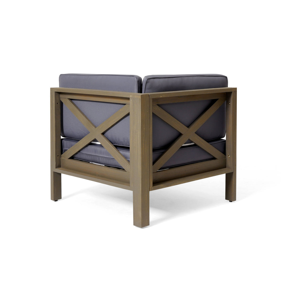 Brava - X Back Corner Chair