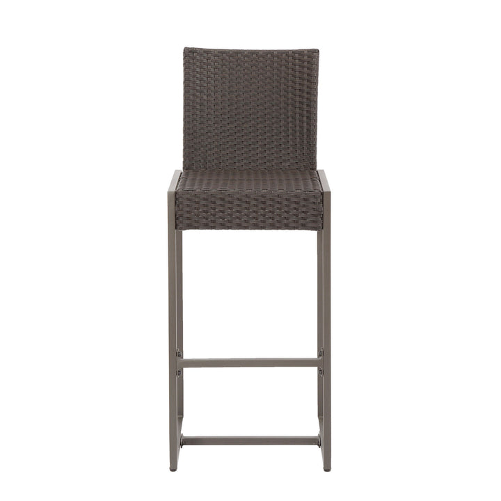Outdoor Barstool With Hand Crafted Details (Set of 2)