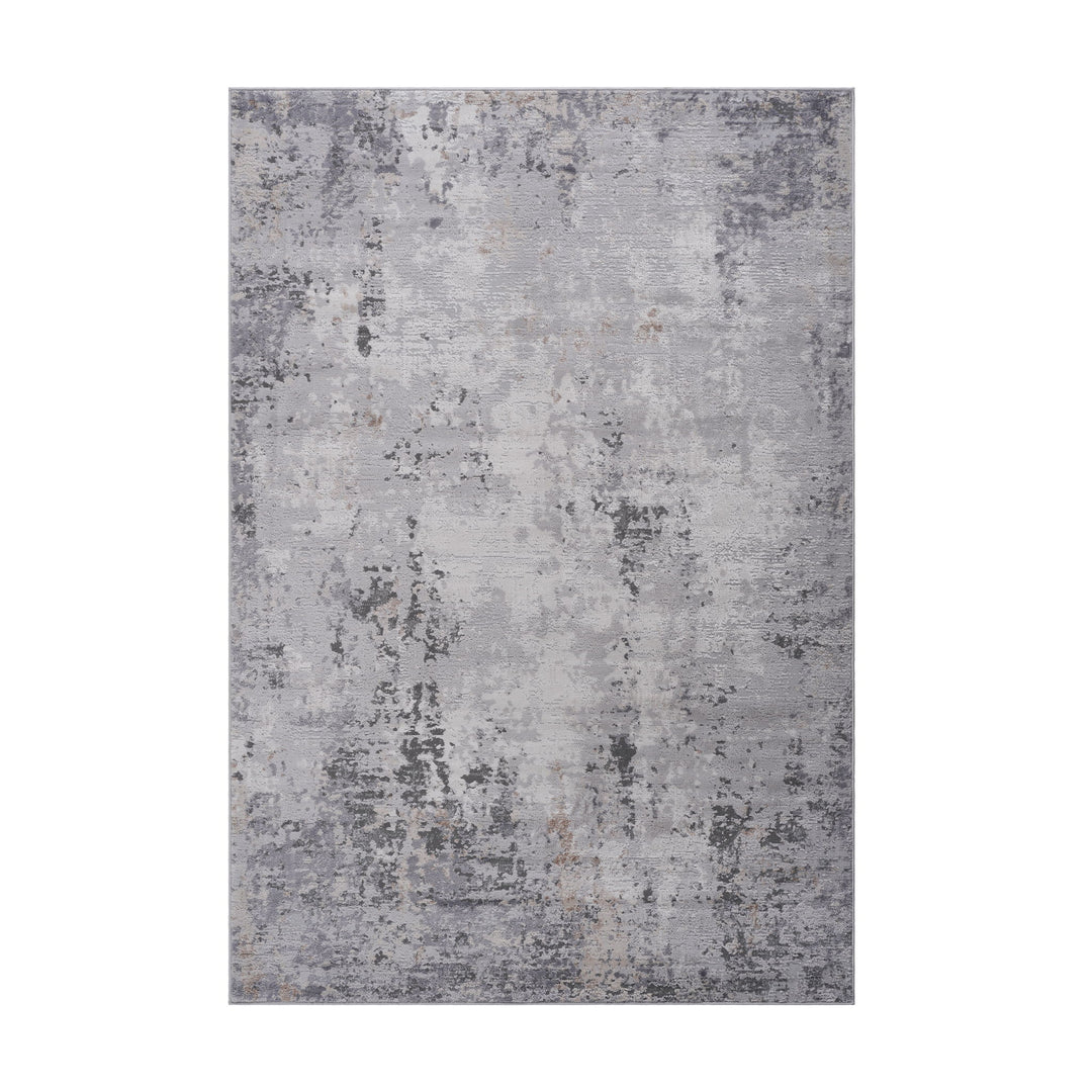 Marfi - 8' X 10' Abstract Area Rug - Ivory / Sand