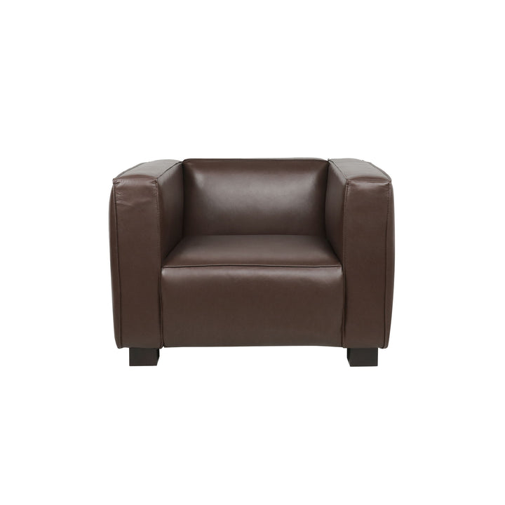 Vortexia - Club Chair With Tuxedo Design