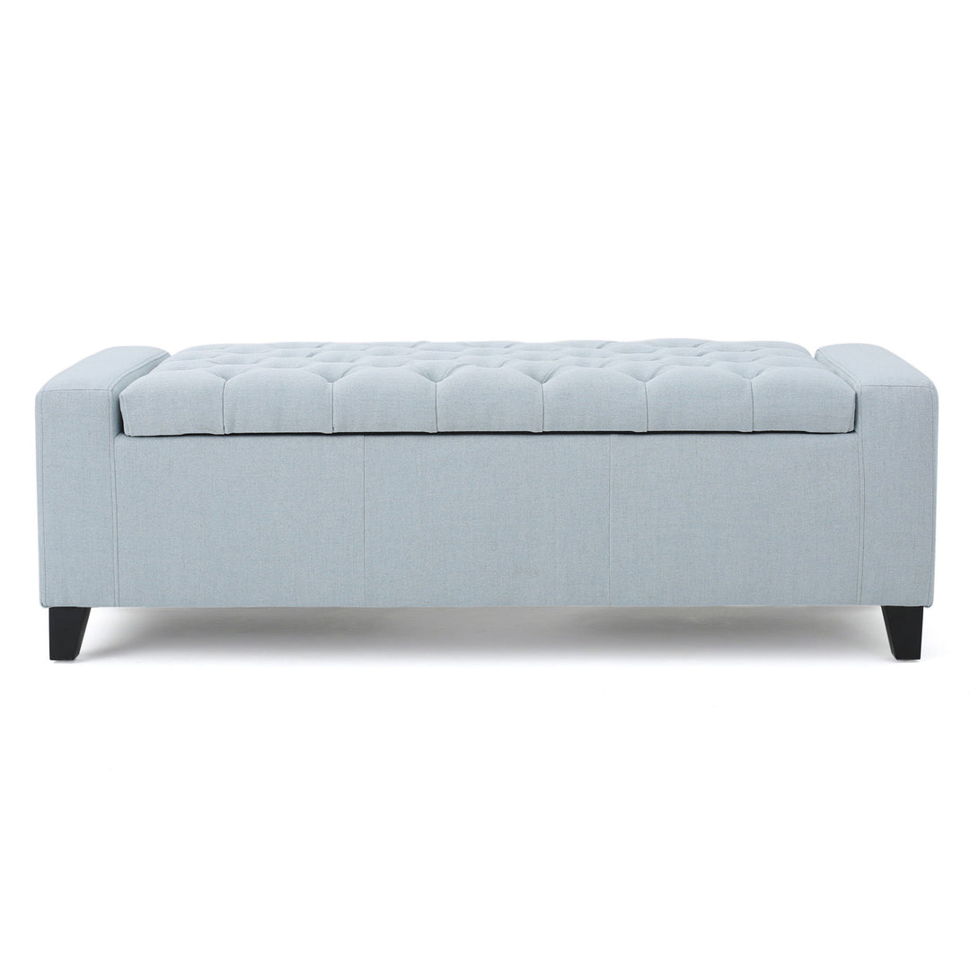 Guernsey - Ottoman Storage With Tufted Top