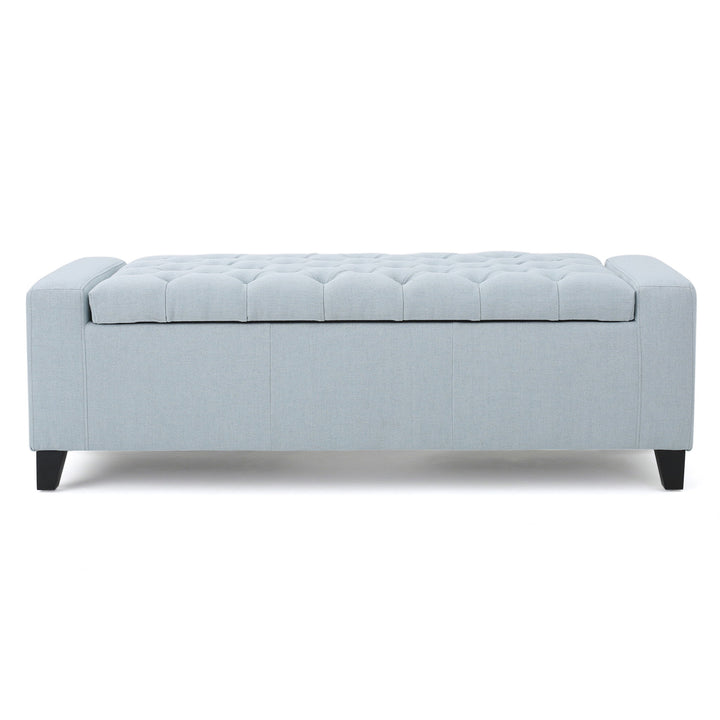 Guernsey - Ottoman Storage With Tufted Top