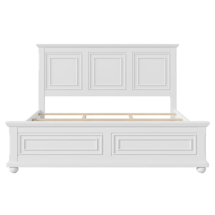 Vintage Tall Headboard Bed
