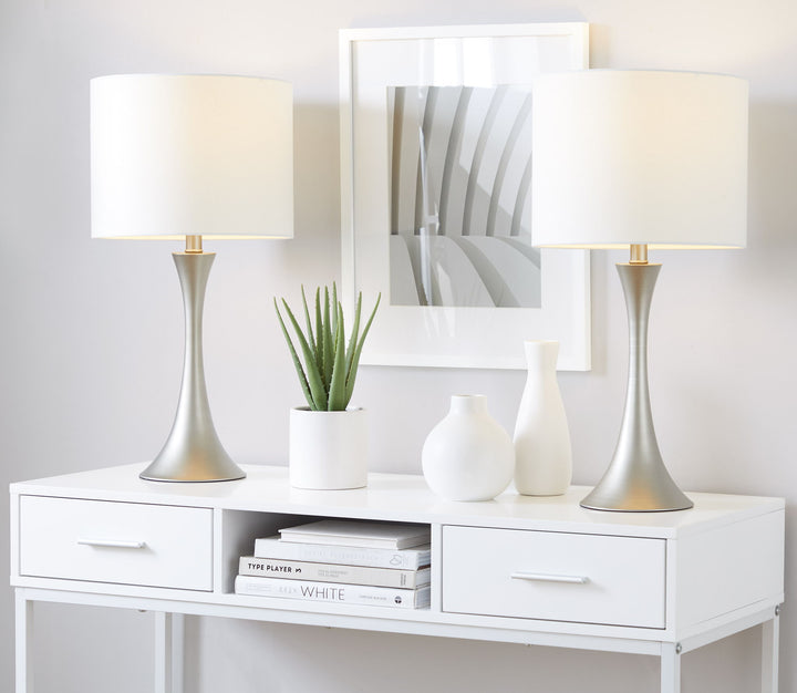 Lenuxe - Contemporary & Modern Design Table Lamp (Set of 2)