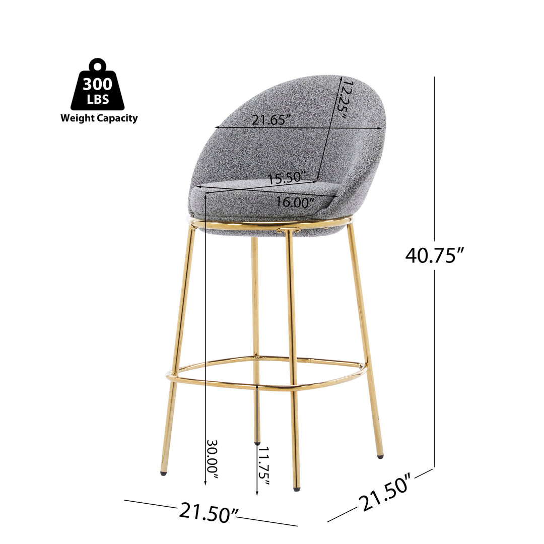 Celano - Upholstered Barstool (Set of 2)