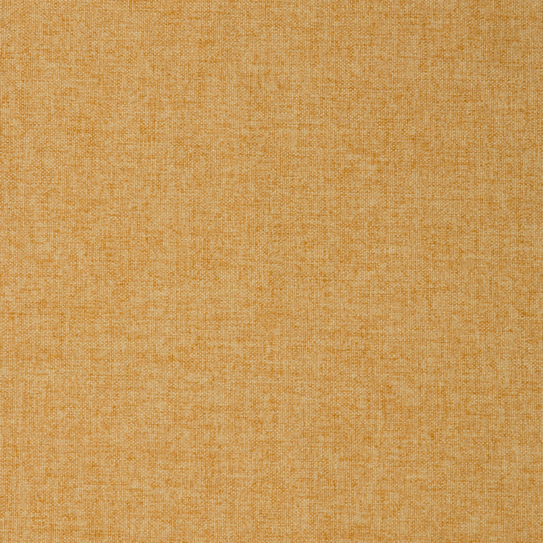 Modern Upholstered Chair With Metal Frame - Mustard