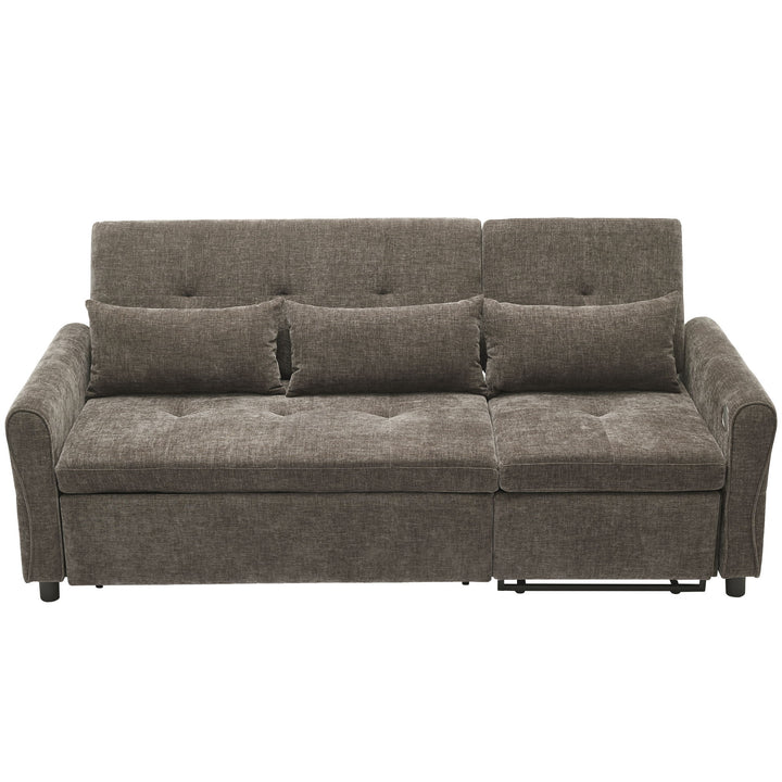 3 Seater Sofa Bed And Reversible Recliner