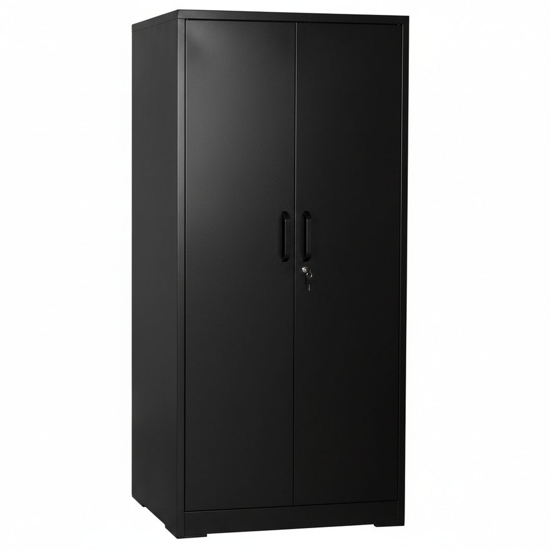 Ironclad - Storage Cabinet With Locking Doors And 4 Adjustable Shelves