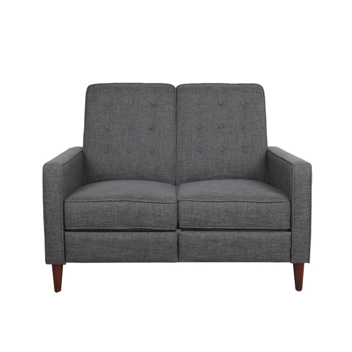Manville - Contemporary Tufted Loveseat Pushback Recliner