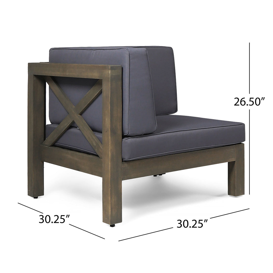 Brava - X Back Arm Chair