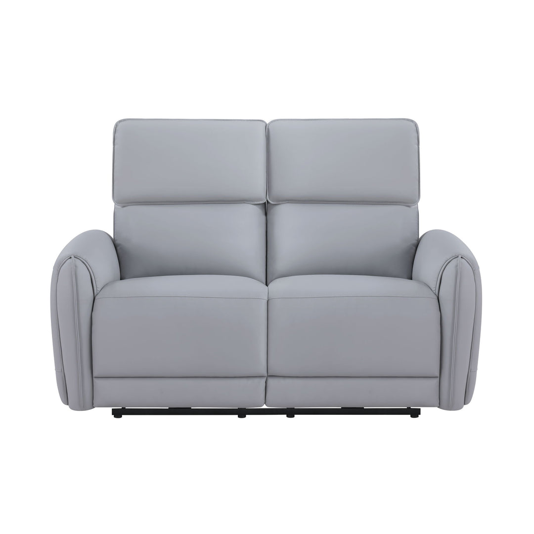 Jeromie - Power Motion Loveseat With USB Port - Gray