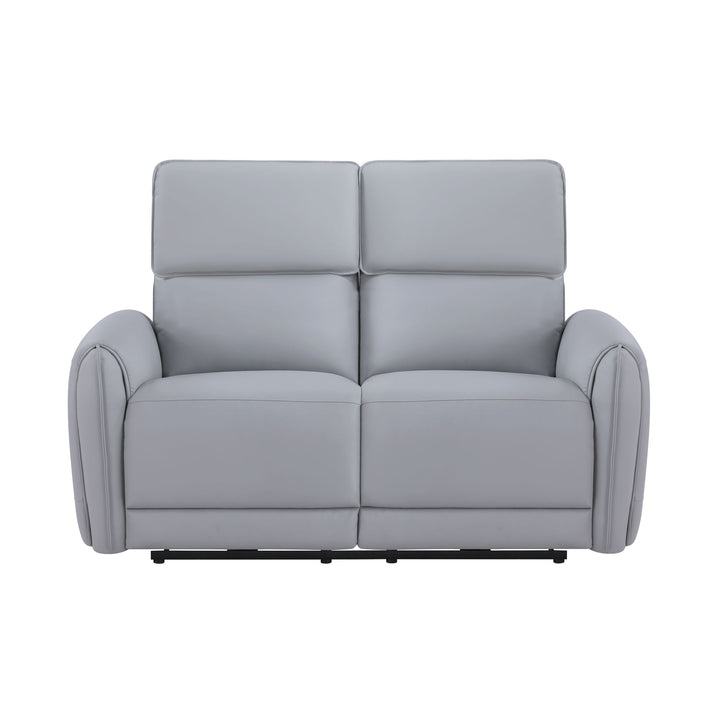 Jeromie - Power Motion Loveseat With USB Port - Gray