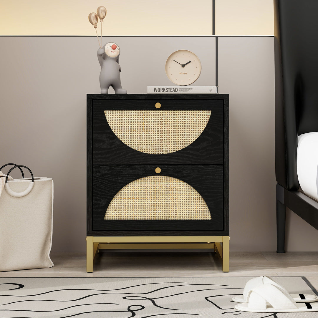 Allen - 2 Drawer Nightstand (Set of 2)