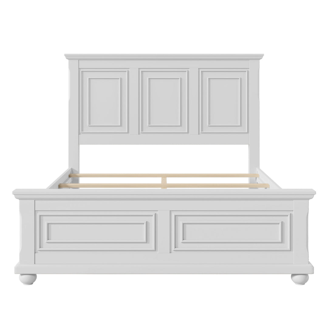 Vintage Tall Headboard Bed