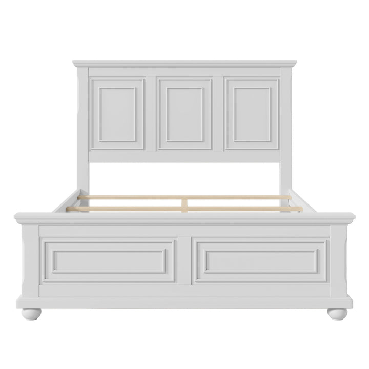 Vintage Tall Headboard Bed