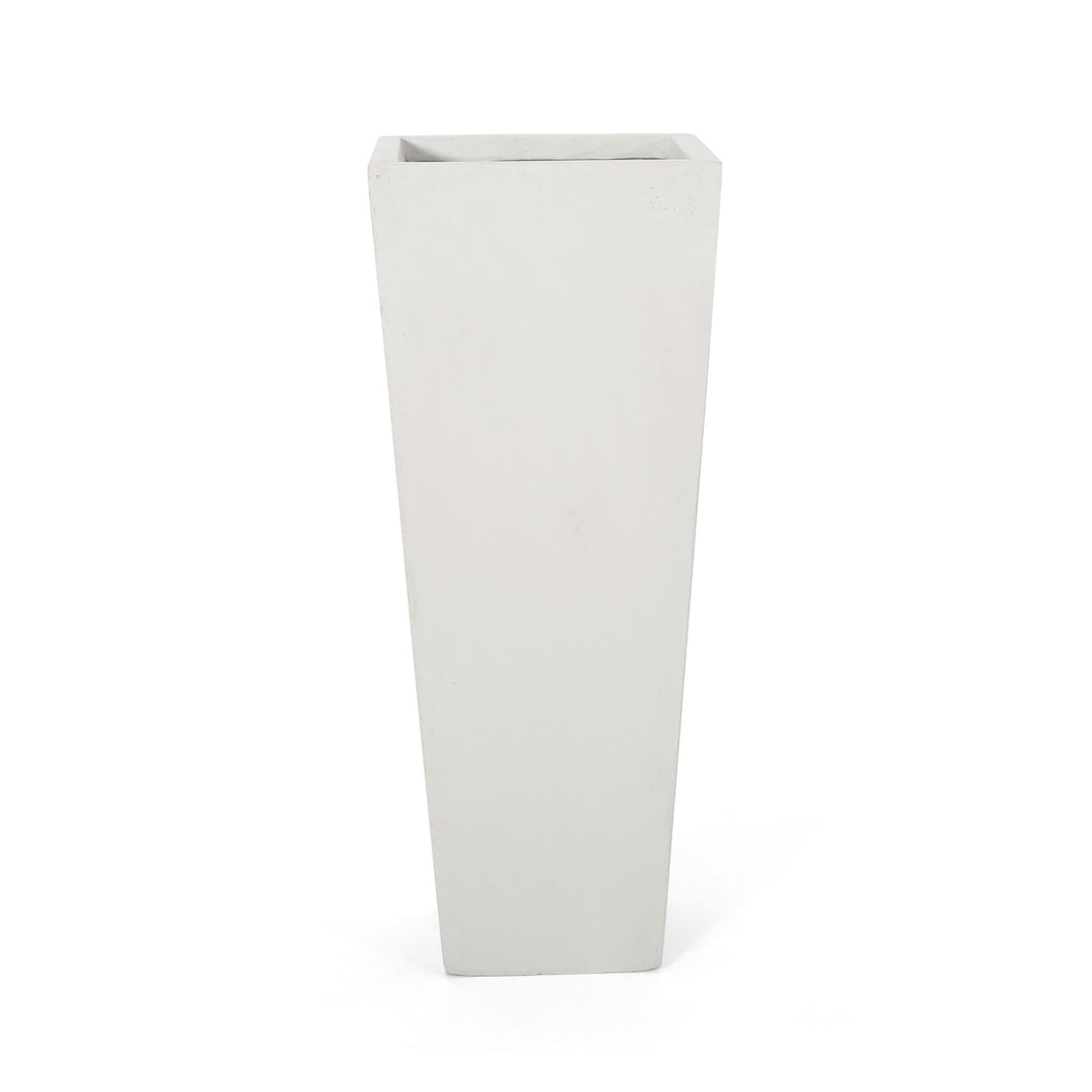 Outdoor Modern Cast Stone Planter