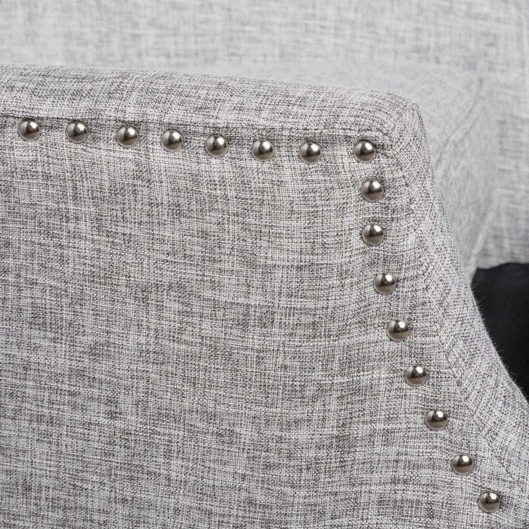 Westeros Wing Back Fabric Upholstered Recliner