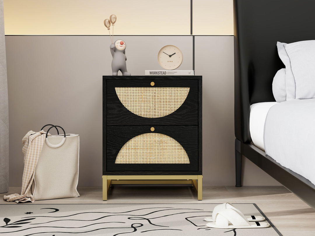 Allen - 2 Drawer Nightstand (Set of 2)