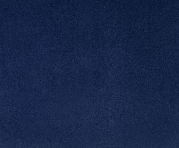 Trenerry - Velvet Office Chair - Blue / Chrome