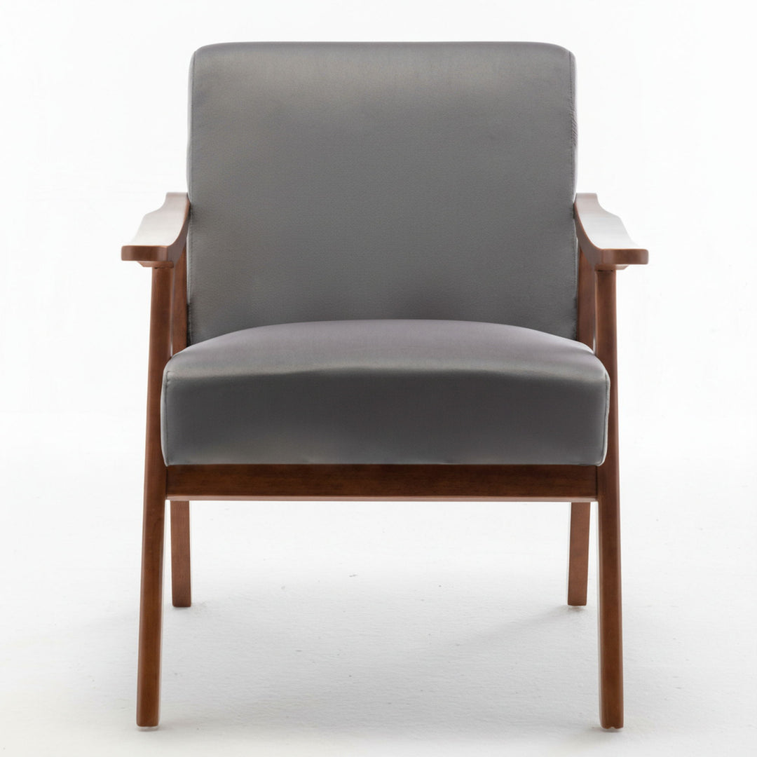Accent Chair, Classic Mid Century Modern For Extra Seating