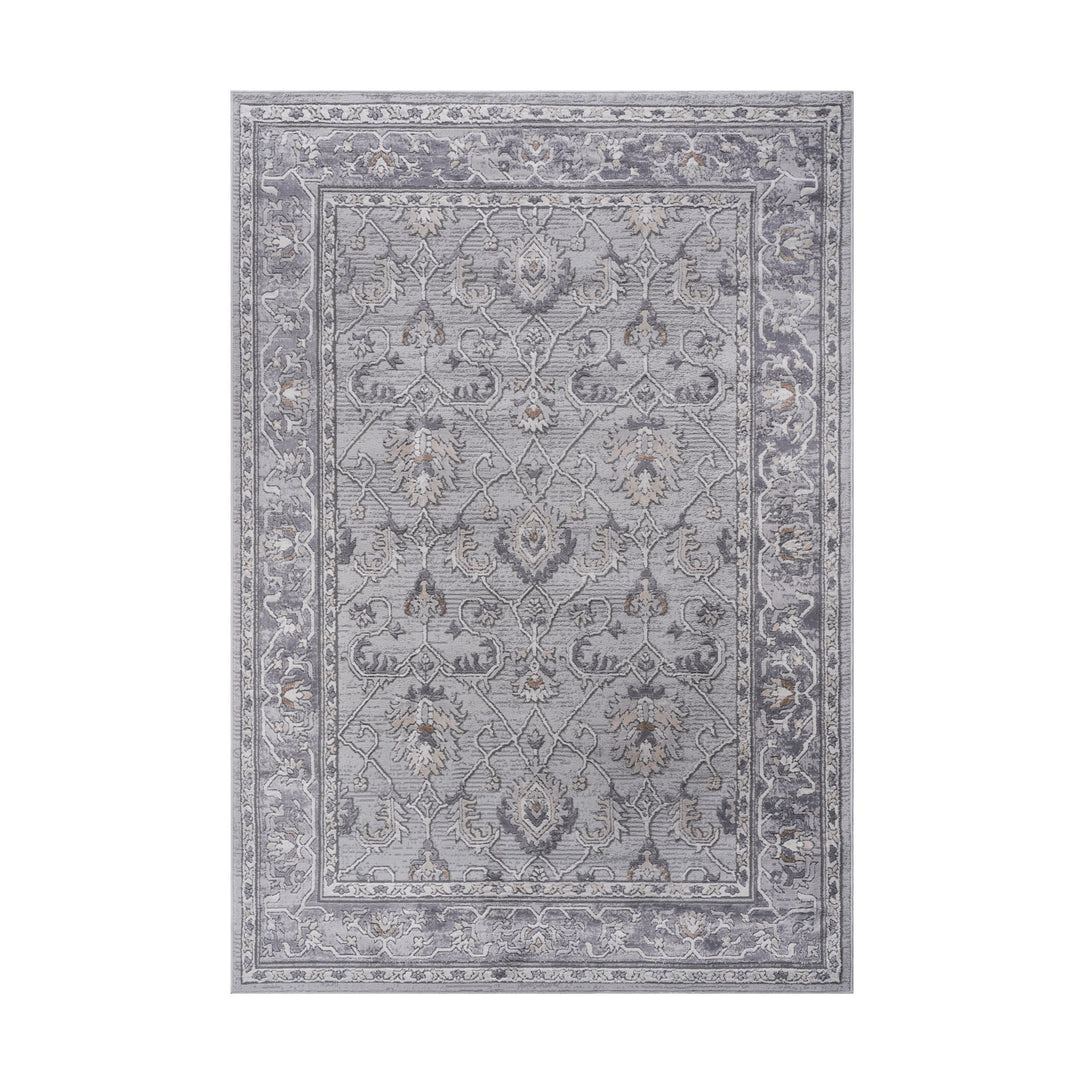 Marfi - 8' X 10' Oriental Area Rug - Ivory / Gray