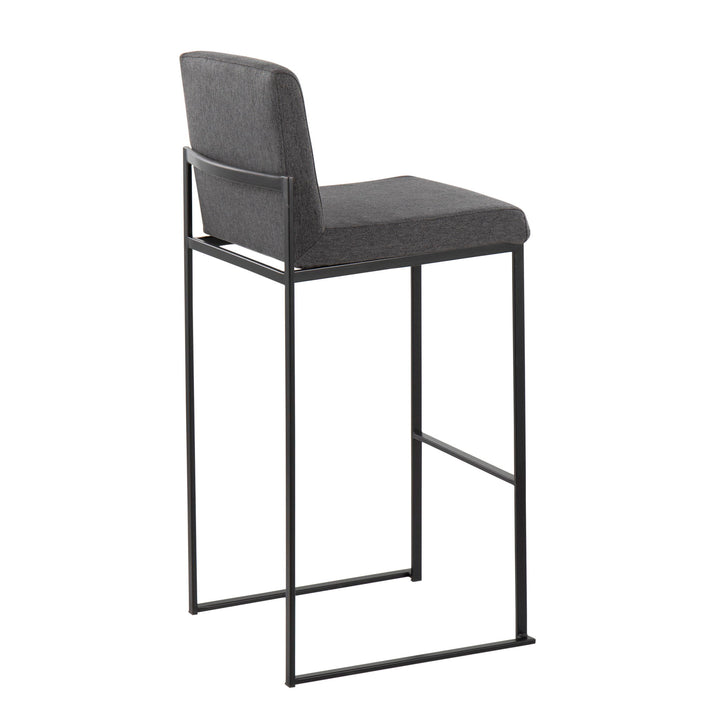 Fuji - Contemporary High Back Barstool Elegant Design